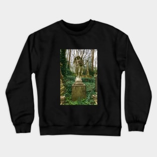 Gothic Angel Gravestone Crewneck Sweatshirt